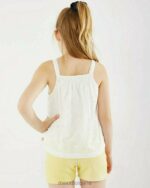 broidery top off white бяло момичета X4BJ4864 Mexx - Image 4