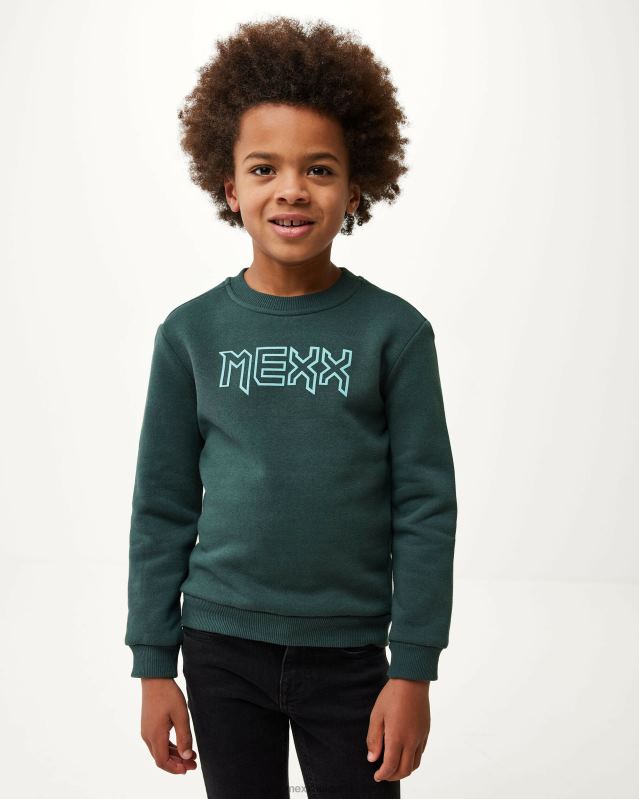 crewneck_d0bbd0bed0b3d0be_d0bdd0bed181d0b0d187_d182d18ad0bcd0b5d0bd_d0b7d0b5d0bbd0b5d0bdd0be_d0bcd0bed0bcd187d0b5d182d0b0_x4bj.jpg crewneck лого носач тъмен зелено момчета X4BJ4943 Mexx - Image 1