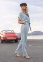 дънков гащеризон с шапка син Жени X4BJ431 Mexx - Image 8