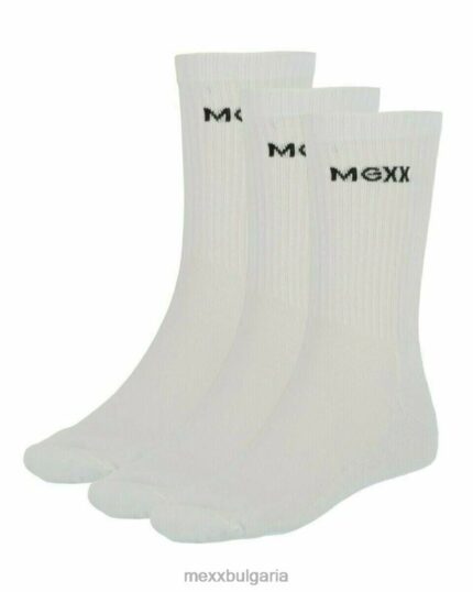 спортни чорапи бяло мъже X4BJ4627 Mexx